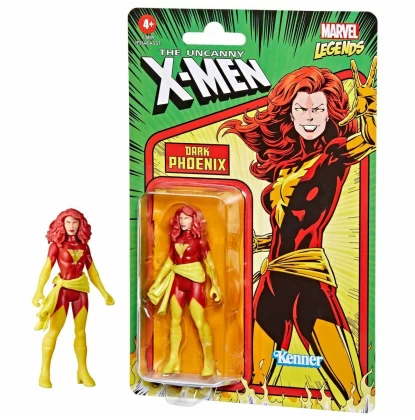 Hasbro F3809 Marvel Legends Series Retro Collection - Dark Phoenix, 9.5cm