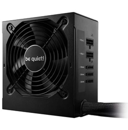 BEQUIET PSU SYSTEM POWER 9 600W CM BN302, BRONZE CERTIFIED, SEMI-MODULAR AND FLAT CABLES, 12CM QUIET & COOL FAN, 3YW