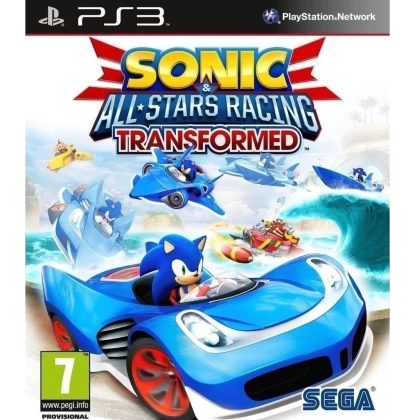 SONIC ALL-STARS RACING TRANSFORMED PS3 NEW