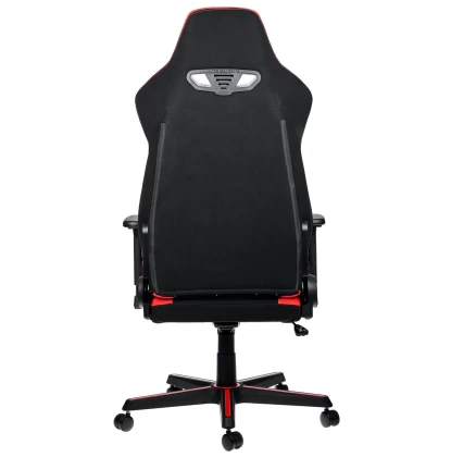 Nitro Concepts S300 Gaming Chair - Quality Fabric & Cold Foam - Inferno Red (NC-S300-BR)