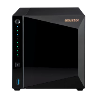 ASUSTOR NAS DRIVESTORE PRO AS3304T, DT, 4 BAYS HOT SWAP, REALTEK RTD1296 1.4GHz QC, 2GB DDR4, 3xUSB3.2, 2,5GbEx1, WoL, WoW, 3YW.